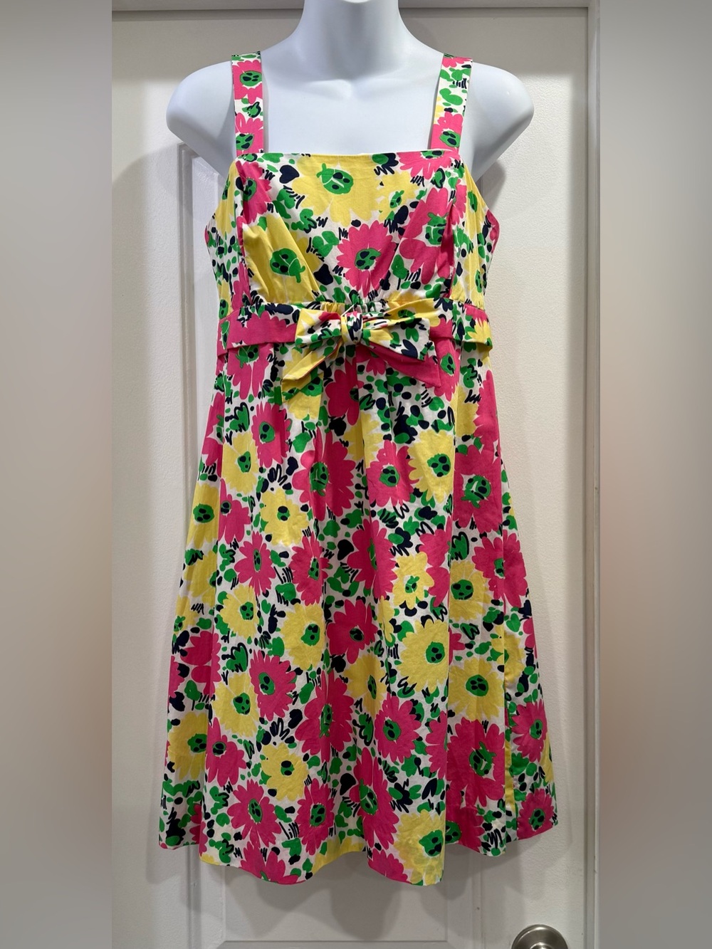 Lilly Pulitzer Avaline Dress Doodle Bug Daisy Floral Size 6
